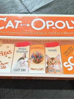 Cat-Opoly Board Game - fun for your favorite cat lover